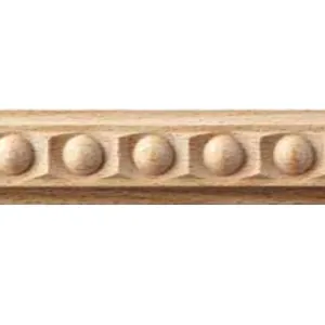 CORNICE SCOLPITA IN FAGGIO GREZZO MM.20x8x2440 (20 PZ)