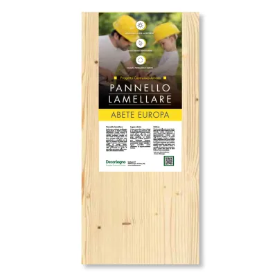 TAVOLA LAMELLARE IN ABETE QUALITA' EUROPA CM.250x50x1,8 (5 PZ)