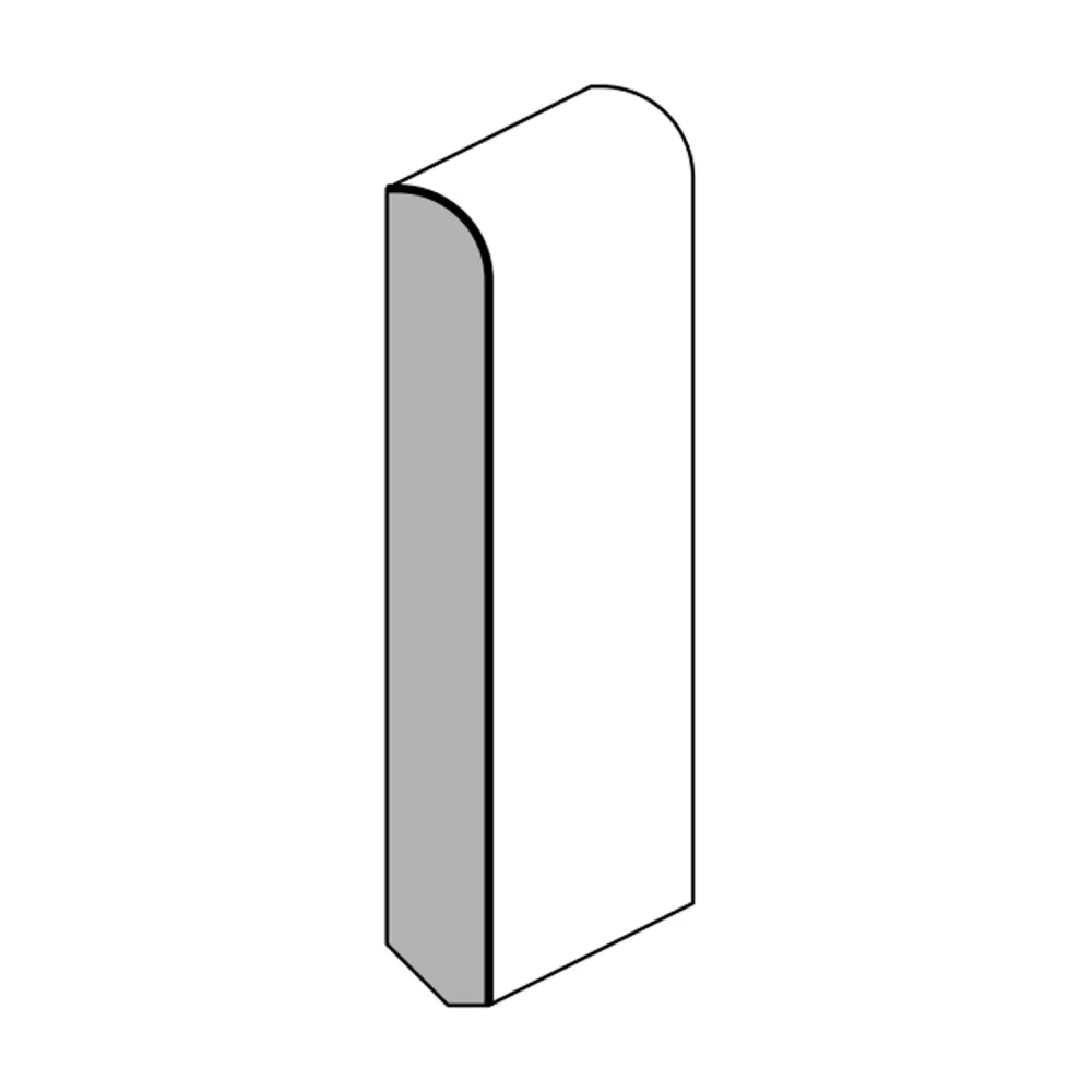 BATTISCOPA TANGANIKA MM.80X10x2400 NOCE CHIARO (10 PZ)