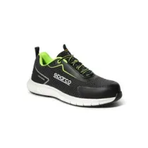 SPARCO SCARPE YUKI NERO/VERDE S1P N.39