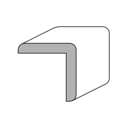 COPRISPIGOLO AJOUS MM.35X35x3000 LISCIO MOGANO (20 PZ)