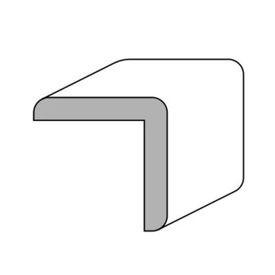 COPRISPIGOLO AJOUS MM.35X35x3000 LISCIO GREZZO (20 PZ)