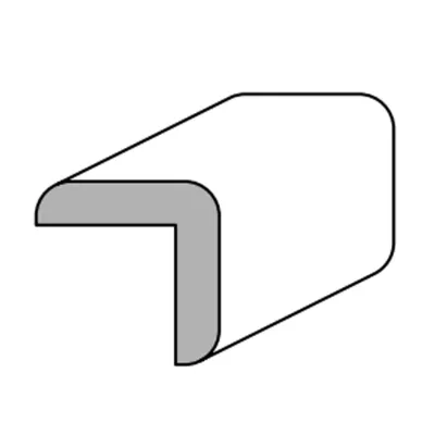 COPRISPIGOLO AJOUS MM.21X21x3000 LISCIO GREZZO (20 PZ)