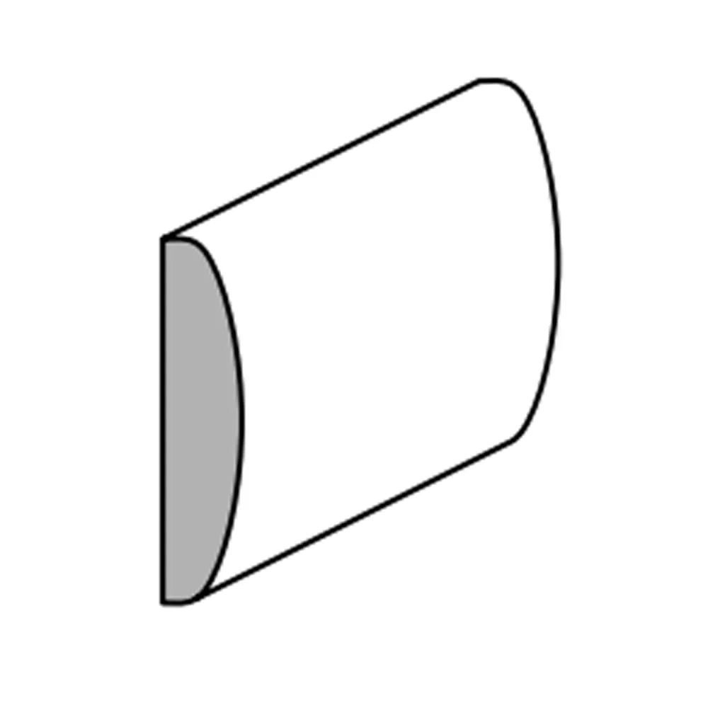 CORNICE AJOUS MM.23x5x2400 LACCATO BIANCO (50 PZ)