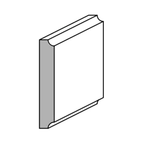CORNICE AJOUS MM.36X6x2400 GREZZO (25 PZ)