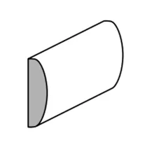 CORNICE AJOUS MM.18x5x2400 NOCE SCURO (50 PZ)