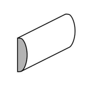 CORNICE AJOUS MM.14x4x2400 NOCE CHIARO (50 PZ)