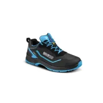 SPARCO SCARPE ASTER S3 NERO AZZURRO FLUO N.39