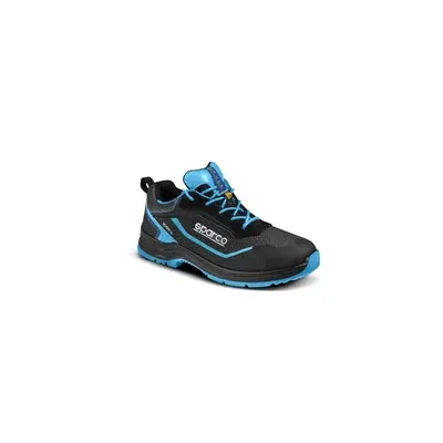 SPARCO SCARPE ASTER S3 NERO AZZURRO FLUO N.39
