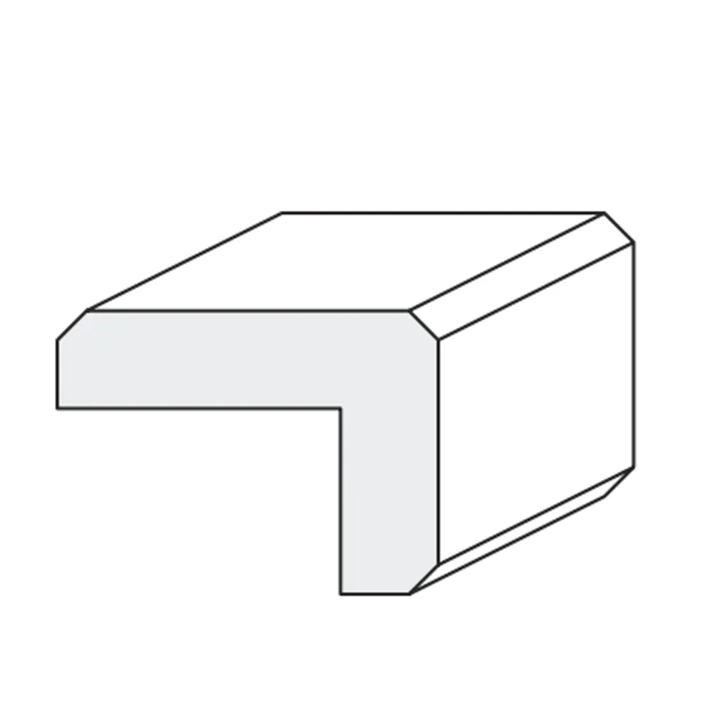 TERMINALE IN ABETE PIALLATO MM 29x29x3000 INTERNO MM 19x29 (10 PZ)