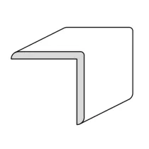 COPRISPIGOLO PVC MM.30X30x3000 LISCIO GRIGIO CHIARO (10 PZ)