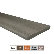 MENSOLA AMICA ROVERE SBIANCATO CM.60X25X2,5 (3 PZ)