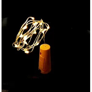 TAPPO DECORATIVO 20 GOCCE LED BIANCO CALDO (24,0 PZ)