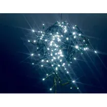 CATENA LUMINOSA A BATTERIA  60 LED C/GIOC BIA FREDDO