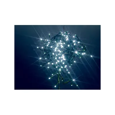 CATENA LUMINOSA A BATTERIA  60 LED C/GIOC BIA FREDDO