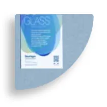 ANGOLO IN VETRO CHIARO MM.300X300 (6 PZ)