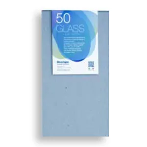 MENSOLA IN VETRO CHIARO MM.400X150 (6 PZ)