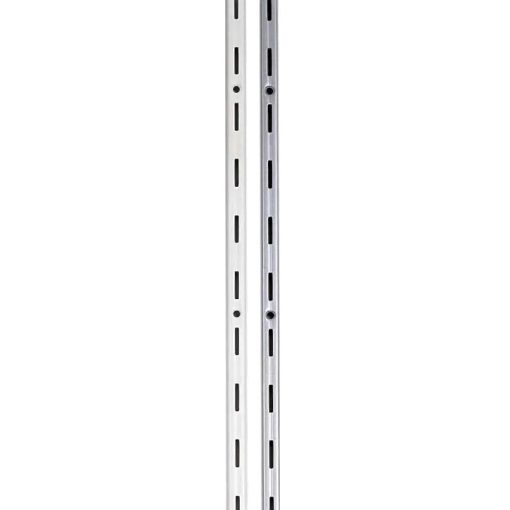 MONTANTI A MURO MM.18X12X2000 BIANCO BLISTER 2 PZ (5 BL)