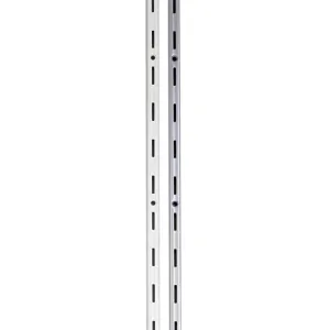 MONTANTI A MURO MM.18X12X2000 BIANCO BLISTER 2 PZ (5 BL)