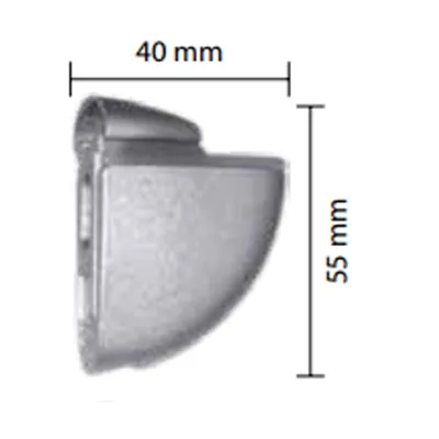 REGGIMENSOLA LUPO METAL PER SPESS.DA 4 A 19 MM BLISTER 2 PZ (5 BL)