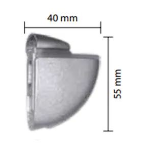 REGGIMENSOLA LUPO METAL PER SPESS.DA 4 A 19 MM BLISTER 2 PZ (5 BL)