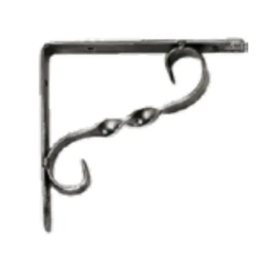 REGGIMENSOLA FERRO BATTUTO NERO CM.20X18 (6 PZ)