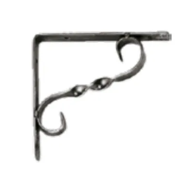 REGGIMENSOLA FERRO BATTUTO NERO CM.20X15 (6 PZ)