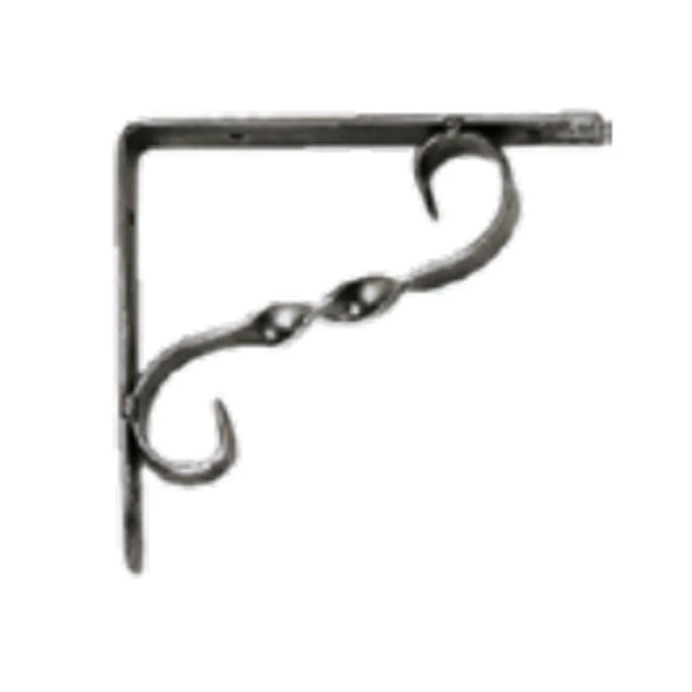 REGGIMENSOLA FERRO BATTUTO NERO CM.20X15 (6 PZ)