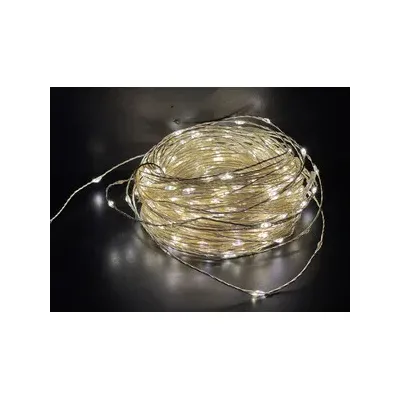 CATENA LUMINOSA A BATTERIA  20 GOCCE LED BIA CALDO (48,0 PZ)