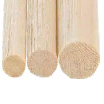 TONDO IN BALSA PER MODELLISMO DIAM.MM.6 H.MM.1000 (10 PZ)