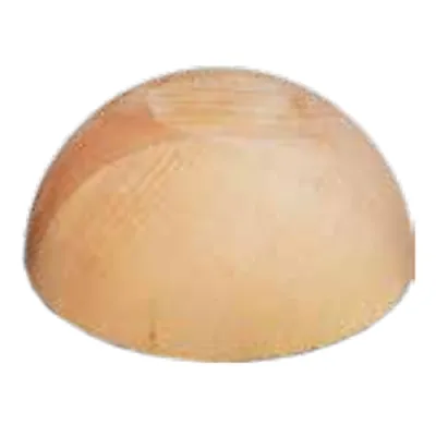 SEMISFERA IN FAGGIO GREZZO DIAM.MM.42 H.MM.21 (10 PZ)