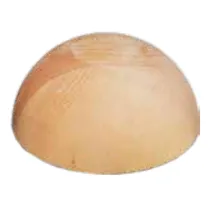 SEMISFERA IN FAGGIO GREZZO DIAM.MM.52 H.MM.26 (8 PZ)