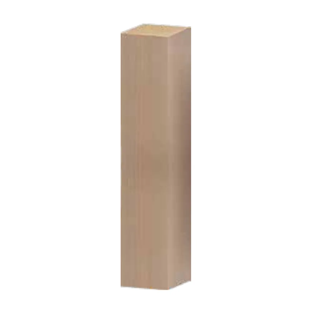 QUADROTTO IN FAGGIO GREZZO MM.53X53 H.MM.300 (2 PZ)