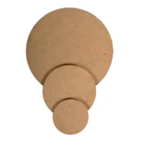 DISCO IN MDF GREZZO DIAM.MM.300 H.MM.10 (4 PZ)