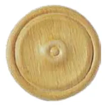 FREGIO IN LEGNO PRESSATO DIAM.MM.65 IN BLISTER 4 PZ (5 BL)
