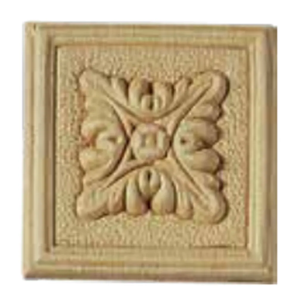 FREGIO IN LEGNO PRESSATO MM.85X85 IN BLISTER 4 PZ (5 BL)