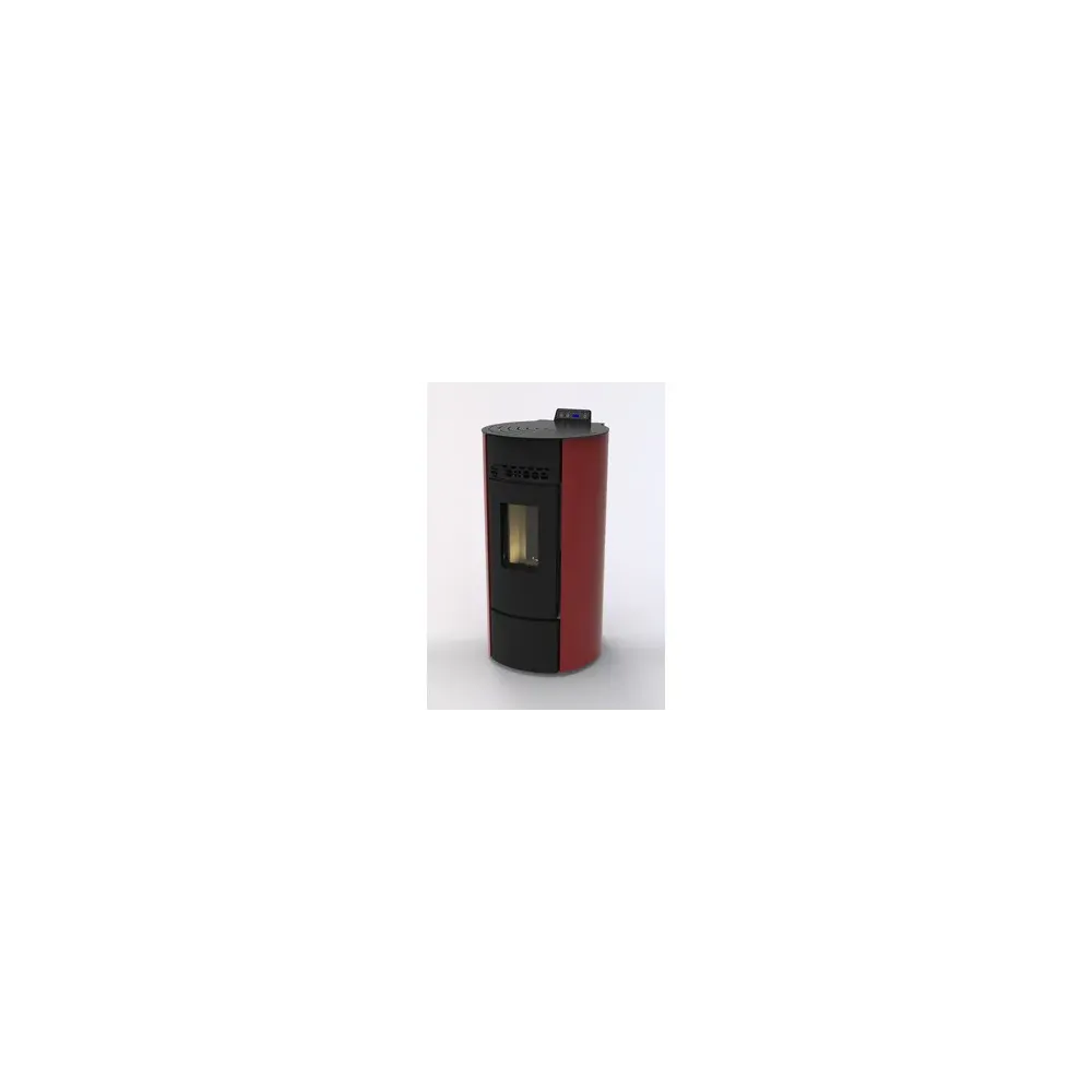 C STUFA PELLET ROUND ARGE 9 BORDEAUX C STUFA PELLET ROUND ARGE 9 BORDEAUX