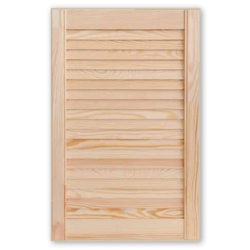 ANTA PERSIANATA IN PINO GREZZO MM 2037x447x21 (3 PZ)