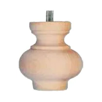 PIEDE IN FAGGIO GREZZO D.MM.53 H.MM.62 (10 PZ)