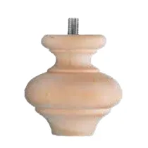 PIEDE IN FAGGIO GREZZO D.MM.75 H.MM.85 (10 PZ)