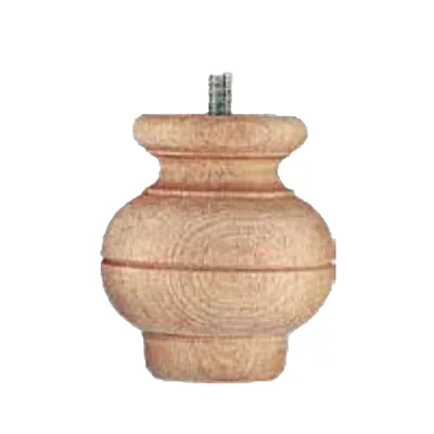 PIEDE IN FAGGIO GREZZO D.MM.93 H.MM.100 (10 PZ)