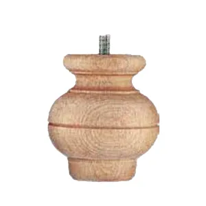 PIEDE IN FAGGIO GREZZO D.MM.93 H.MM.100 (10 PZ)