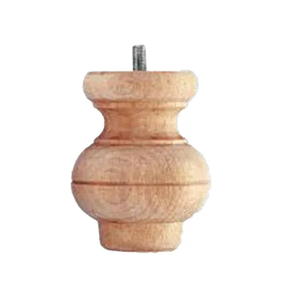 PIEDE IN FAGGIO GREZZO D.MM.93 H.MM.120 (10 PZ)