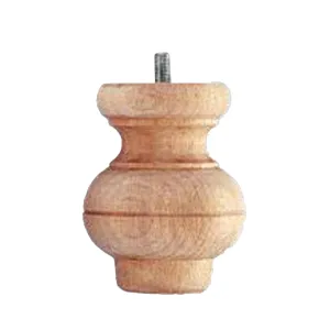 PIEDE IN FAGGIO GREZZO D.MM.93 H.MM.120 (10 PZ)