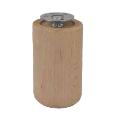 PIEDE IN FAGGIO GREZZO D.MM.65 H.MM.100 (10 PZ)