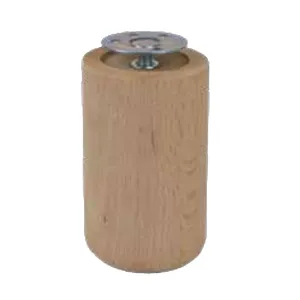 PIEDE IN FAGGIO GREZZO D.MM.65 H.MM.100 (10 PZ)