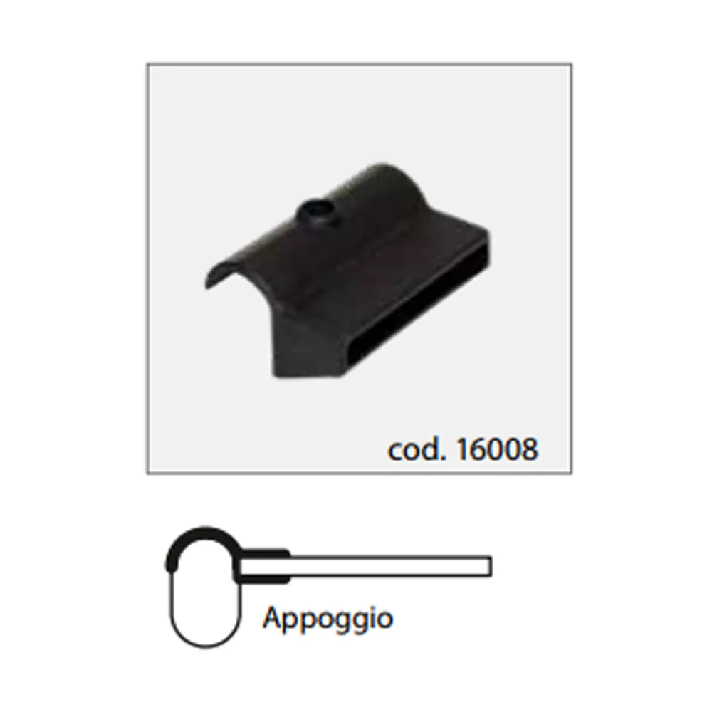 SUPPORTO PVC PER ASTE ORTOPEDICHE (50 PZ)