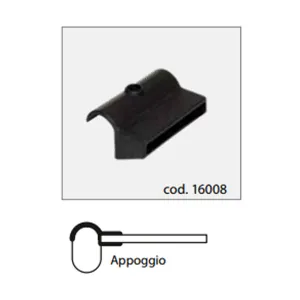 SUPPORTO PVC PER ASTE ORTOPEDICHE (50 PZ)