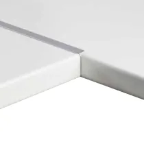 GIUNZIONE ANGOLO 90° MM 38 MODERN ALLUMINIO (1 PZ)