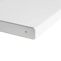 TERMINALE MM 38 MODERN ALLUMINIO (1 PZ)